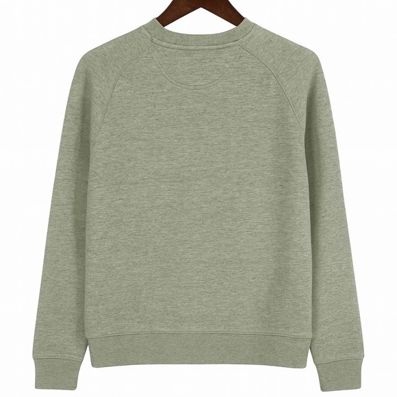 VRST New With Tags Men's Size Small Legacy Fleece Crewneck Earl Gray Pure Black - Picture 6 of 6